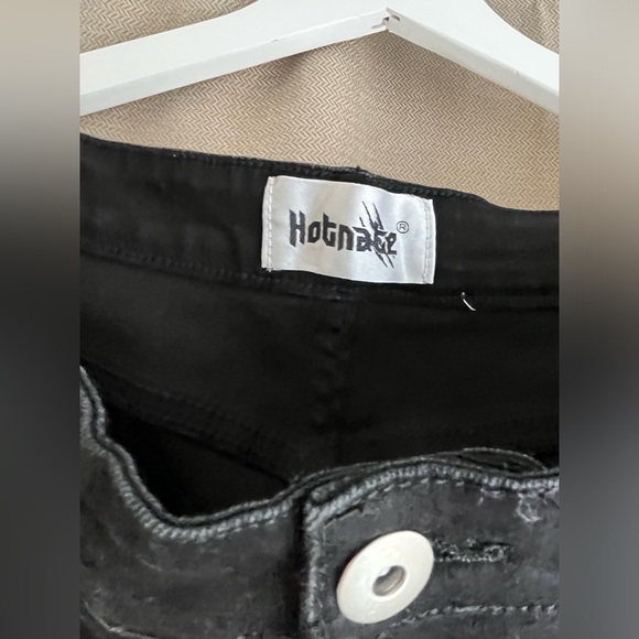 Black ripped jeans Korean style. - Picture 2 of 5